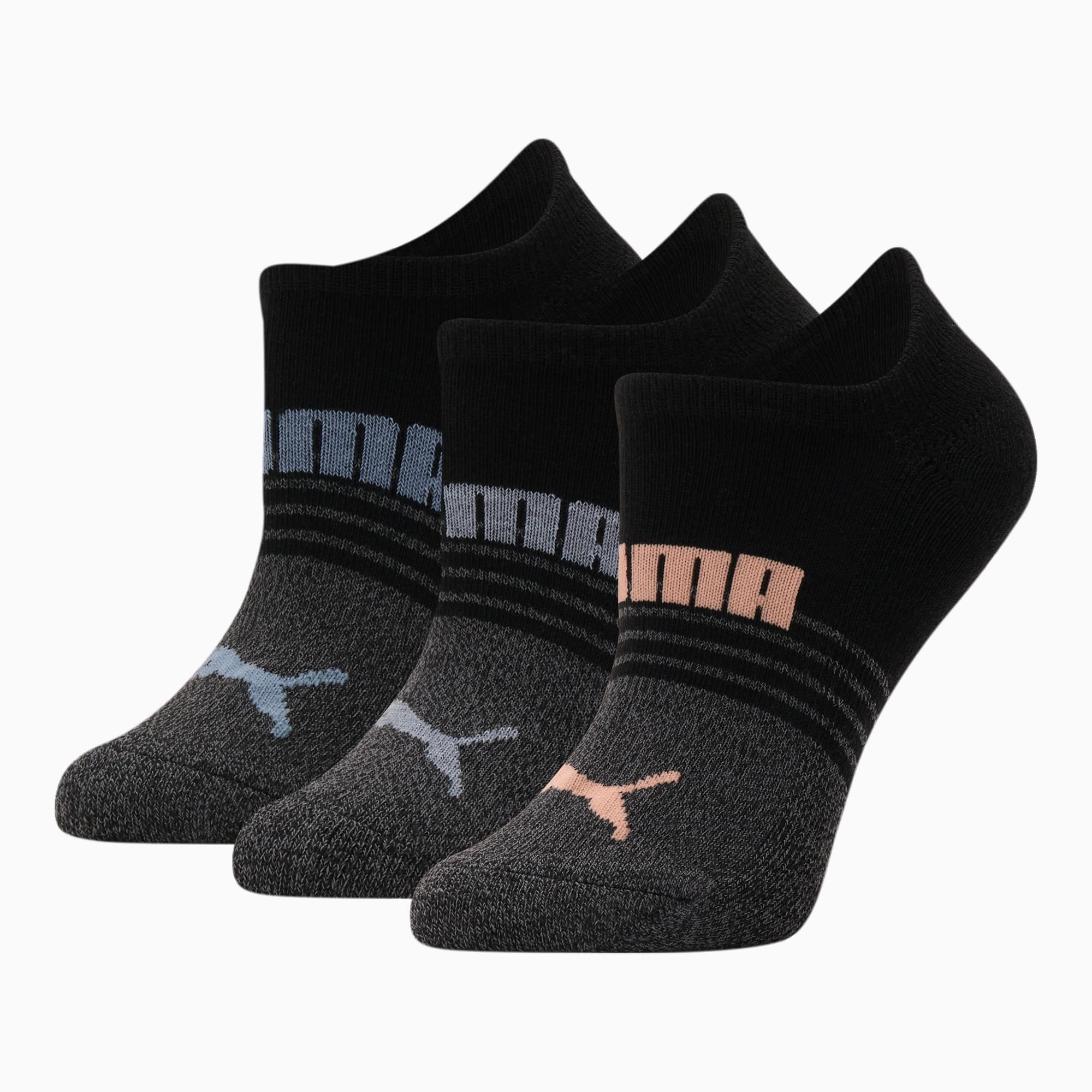 Women's Stitched No-Show Socks - 2 Pair / Black – Mumuso